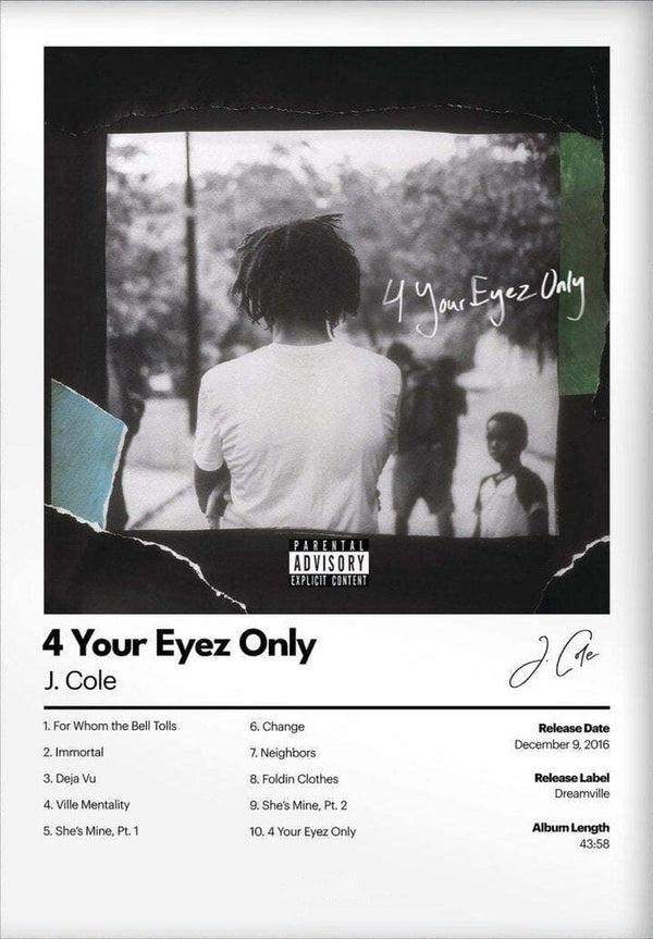 4 Your Eyez Only Poster