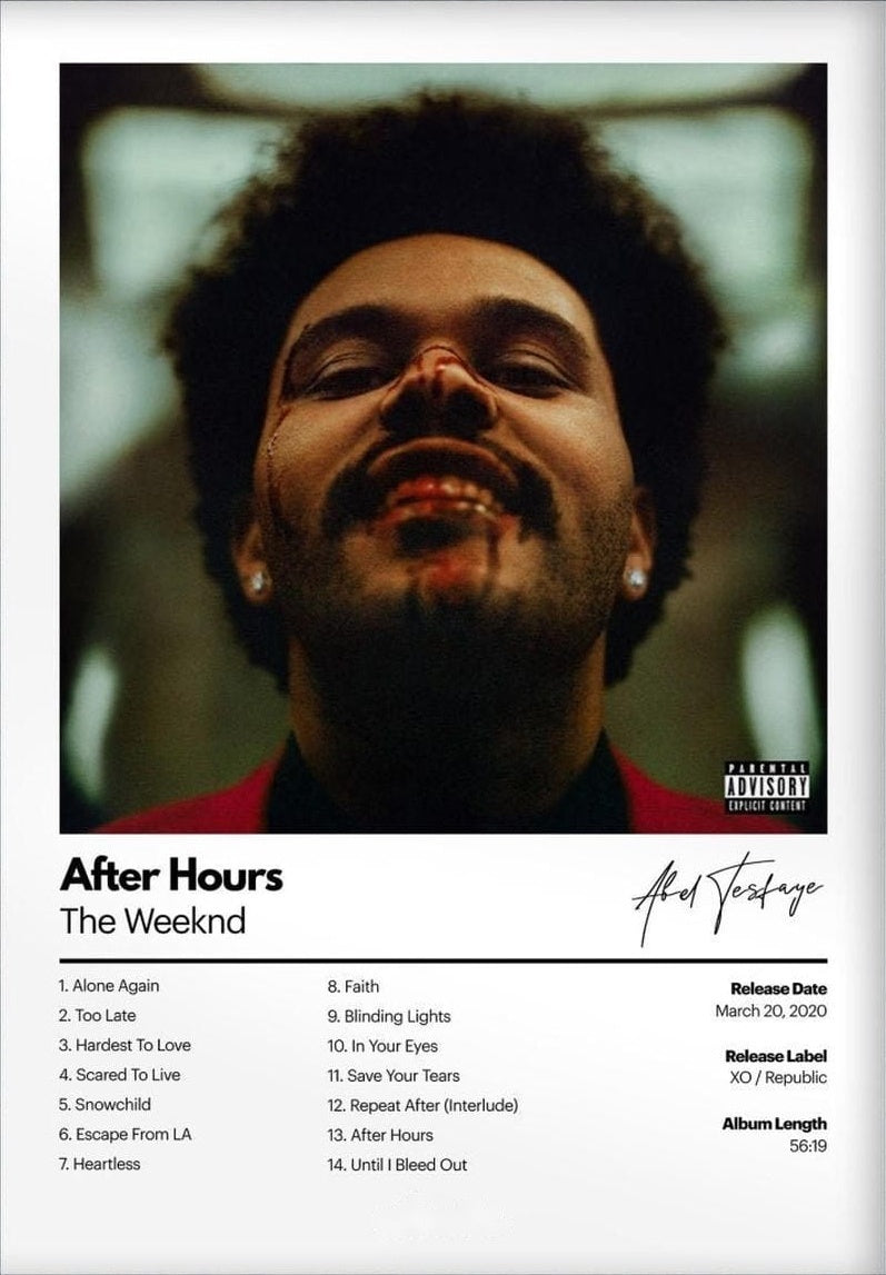 After Hours Poster