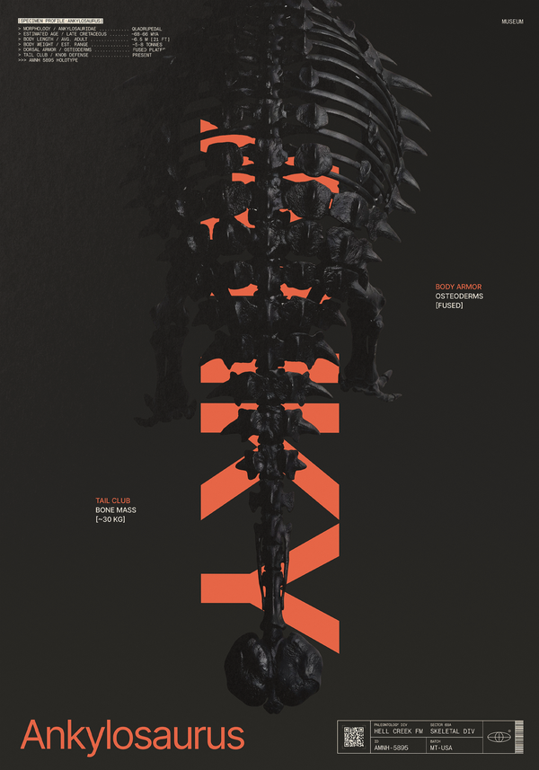 Ankylosaurus Black