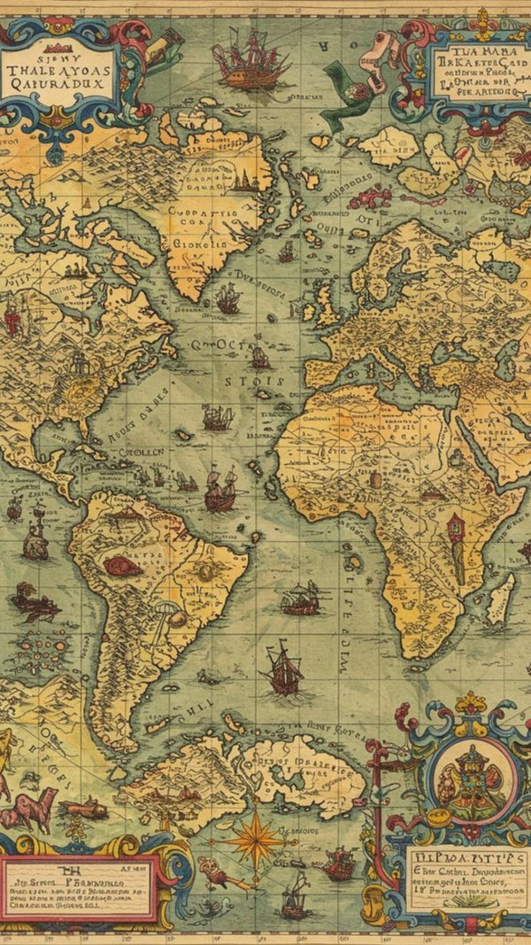 Antique World Map