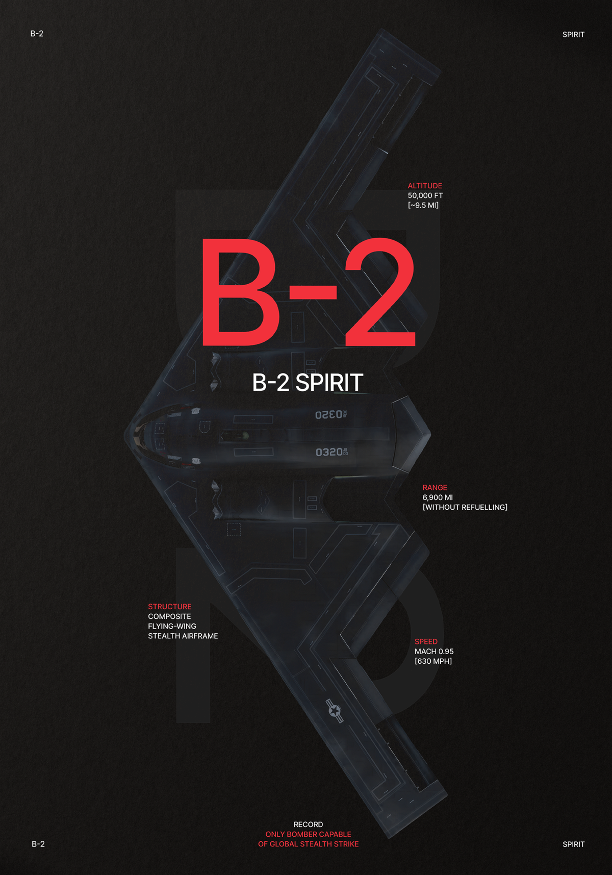 B-2 Black