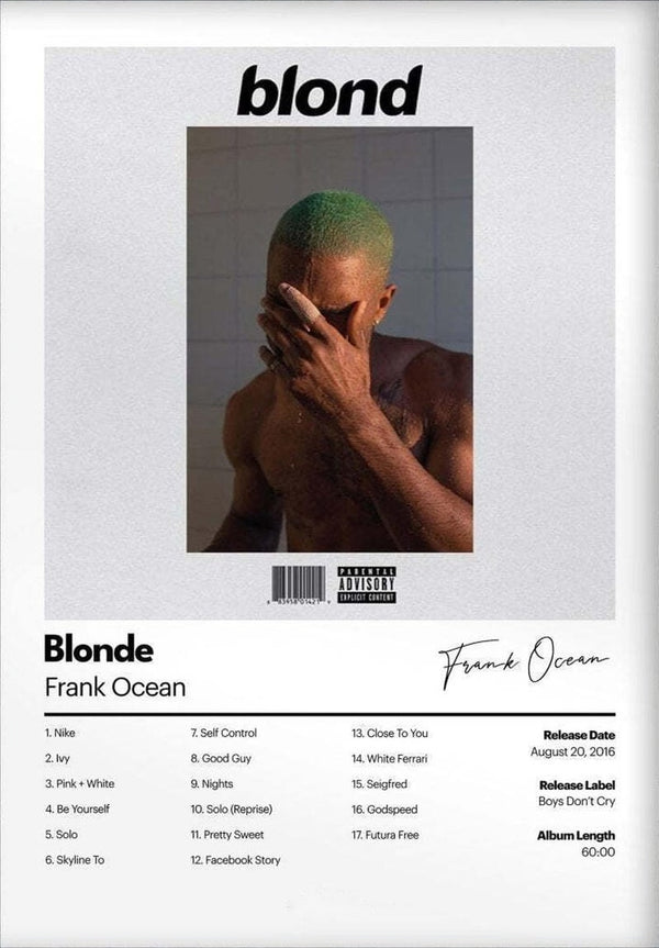 Blonde Poster