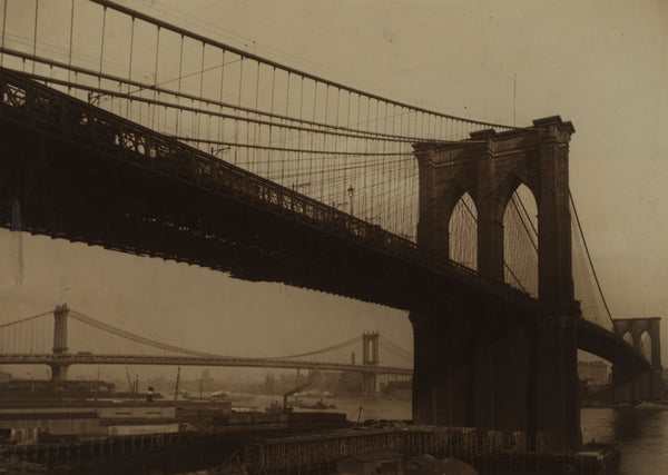 Brooklyn Bridge Sepia