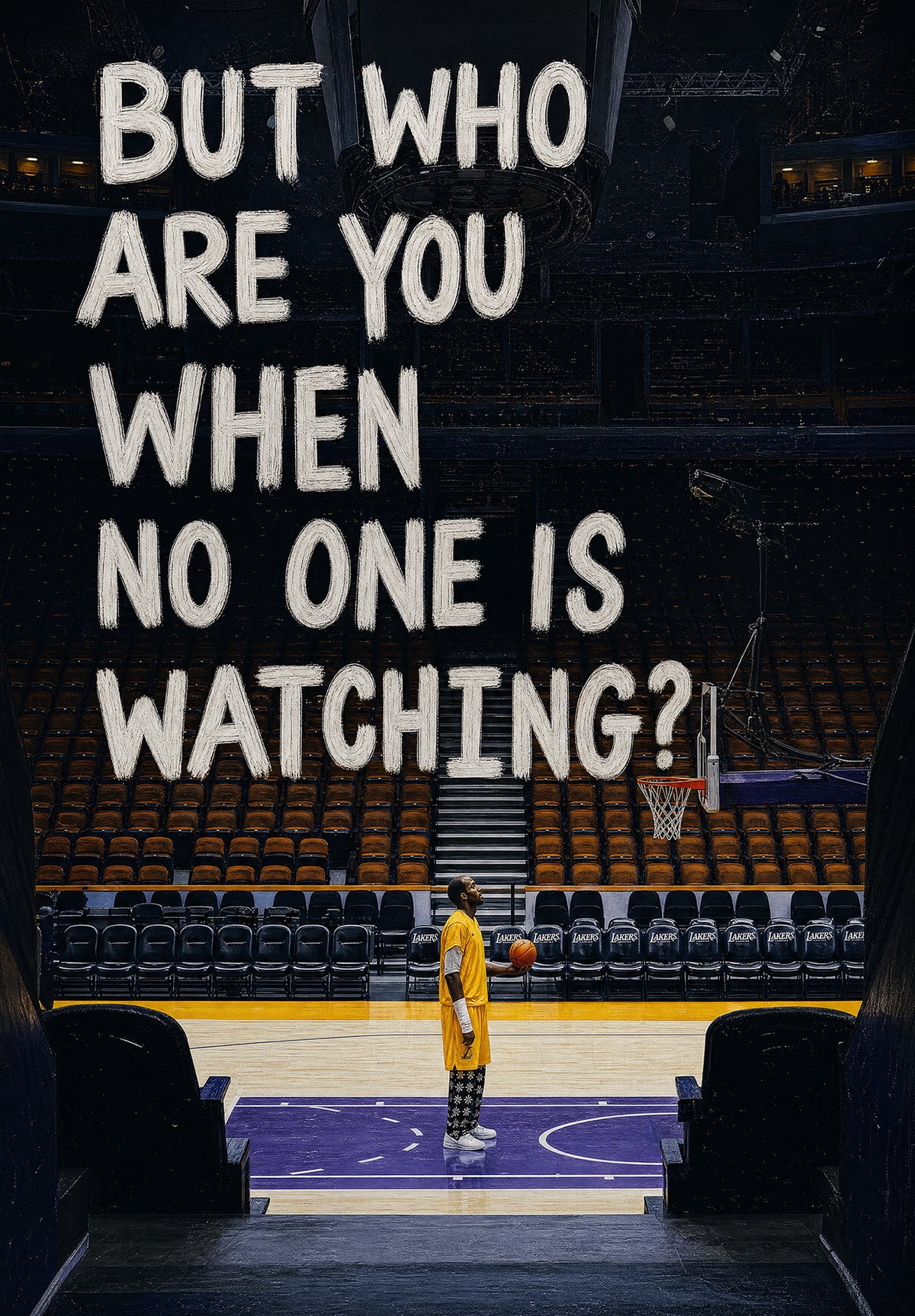 But Who Are You When No One Is Watching