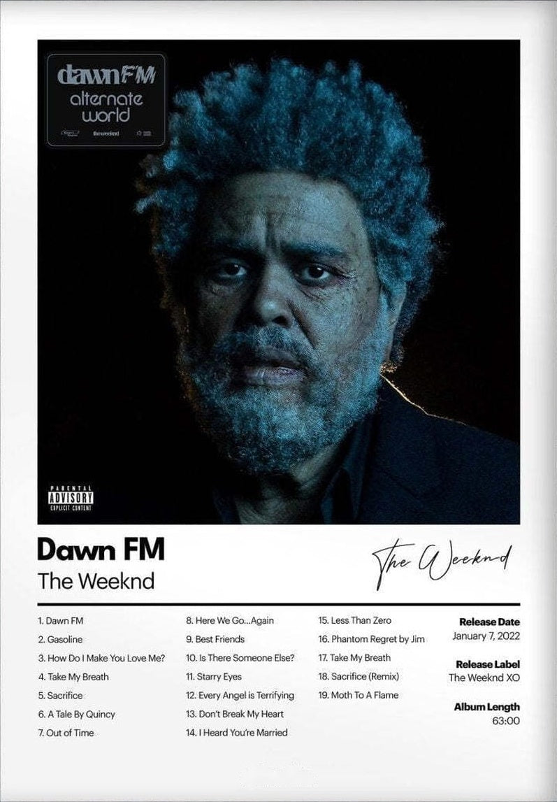 Dawn FM Poster