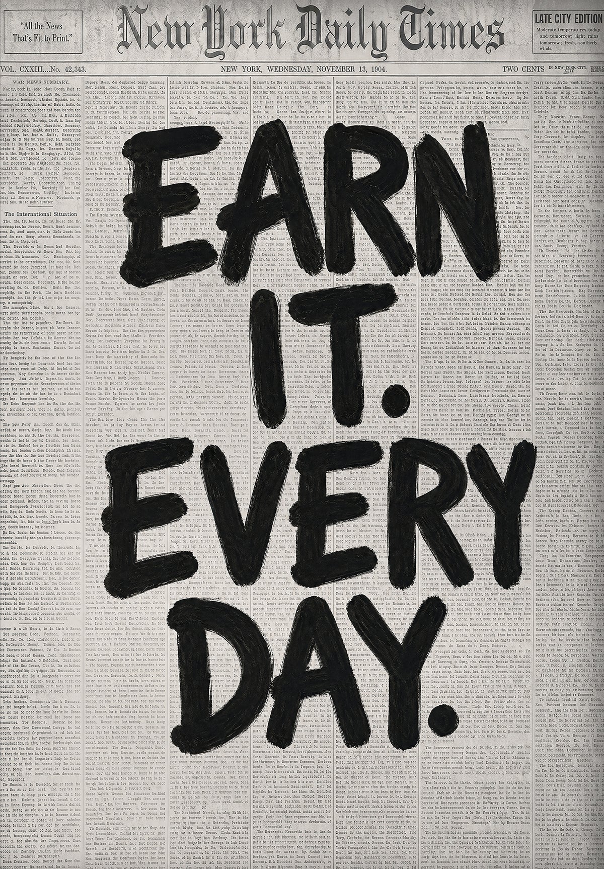 Earn It Every Day