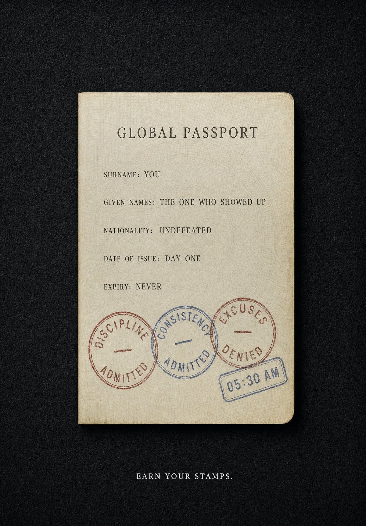 Earn Your Stamps
