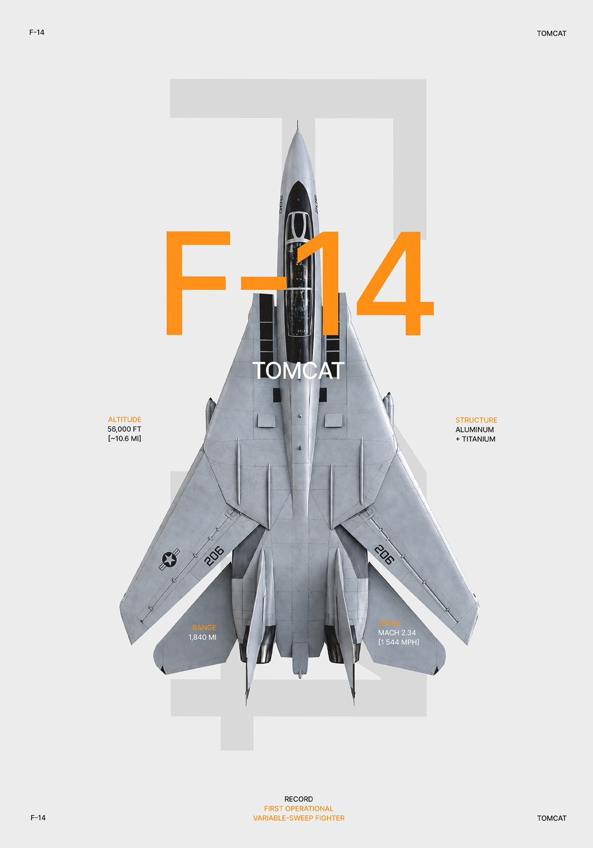 F-14 White