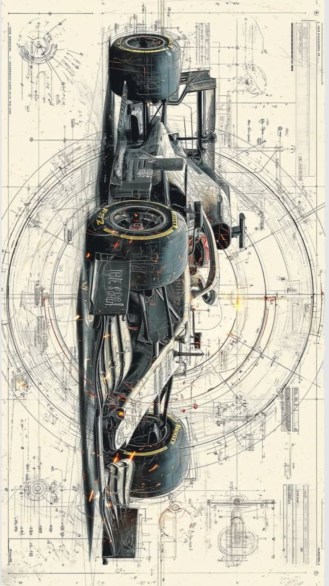 F1 Blueprint Top