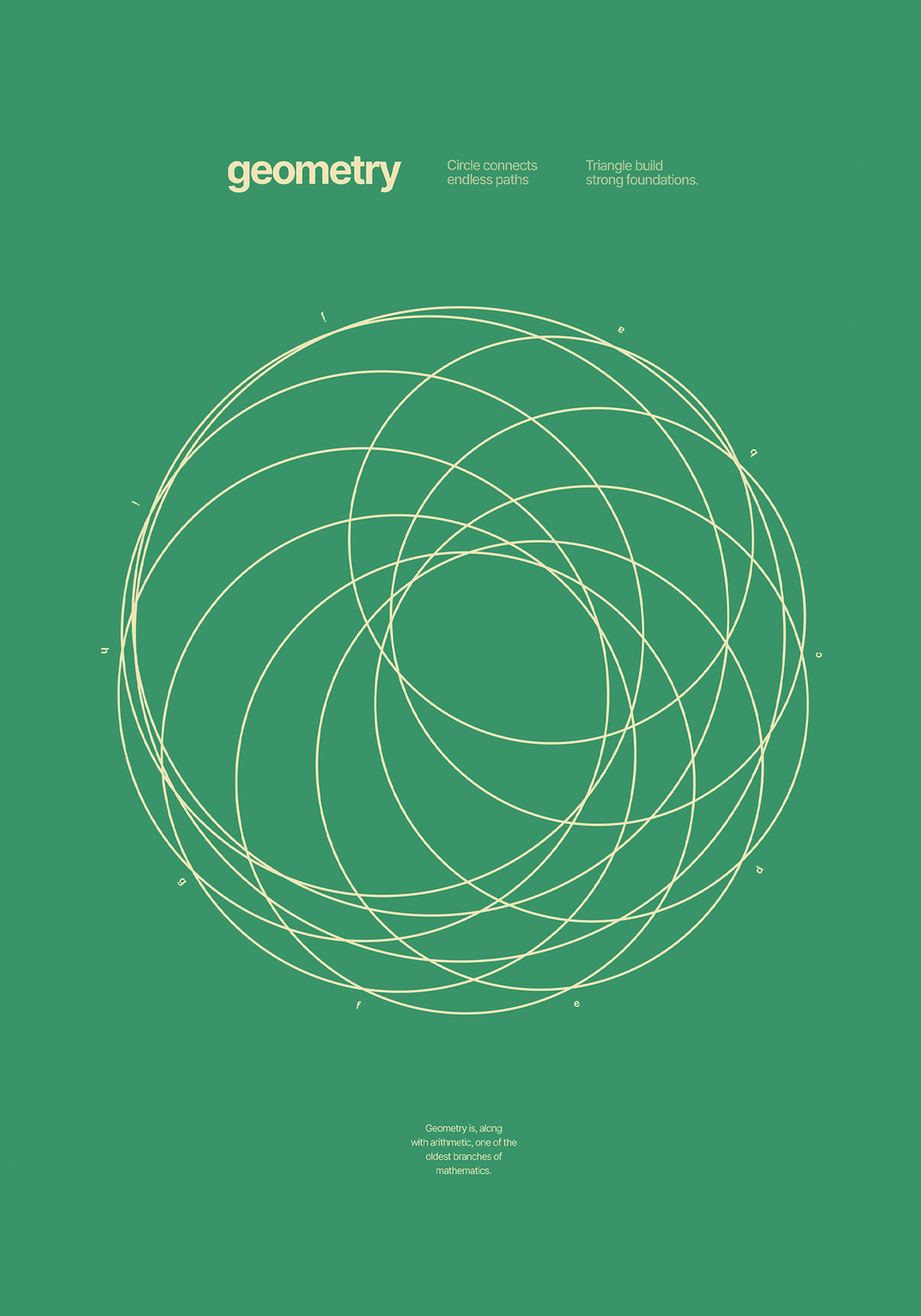 Geometry Circle Green