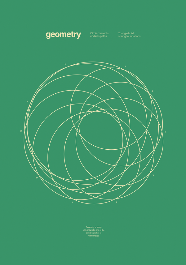Geometry Circle Green
