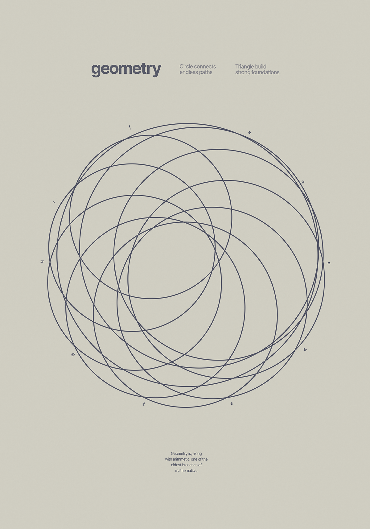 Geometry Circle Grey