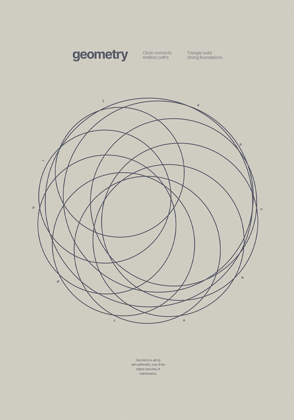 Geometry Circle Grey