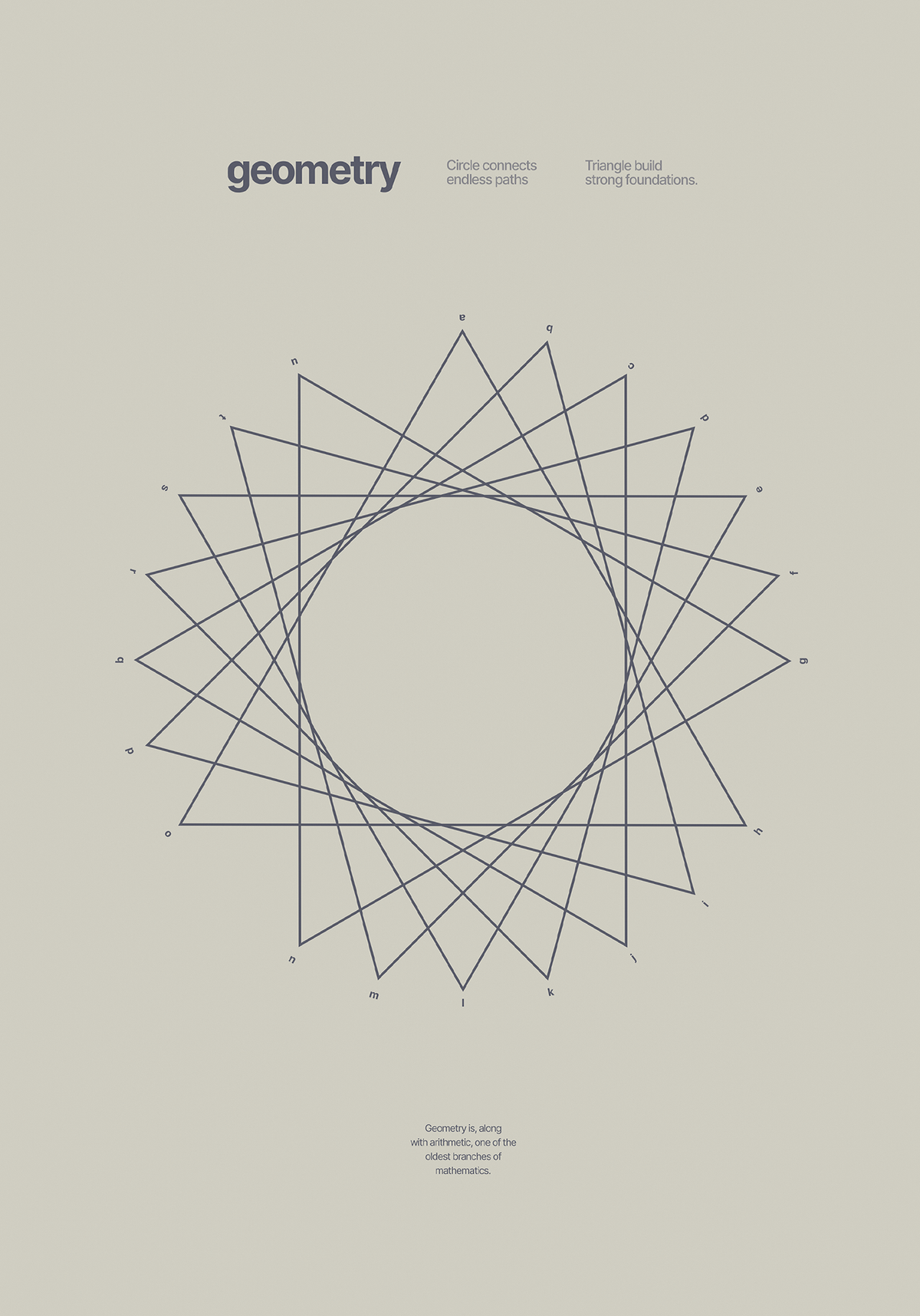 Geometry Triangle Grey