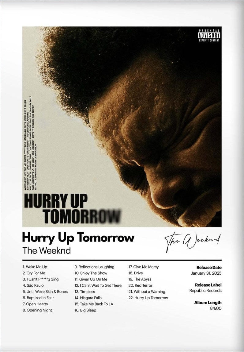 Hurry Up Tomorrow Poster