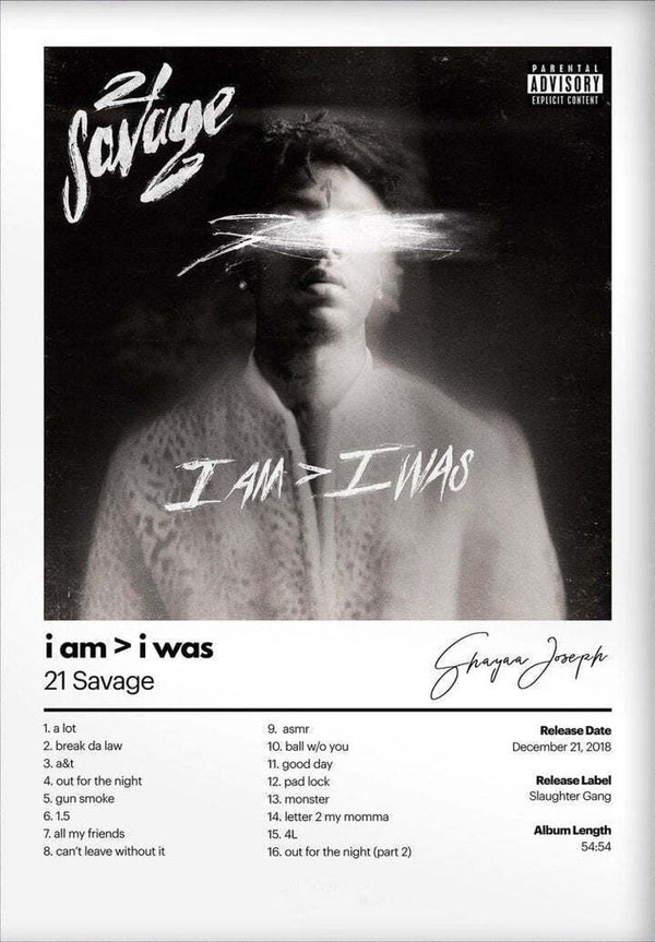 I Am I Was Poster