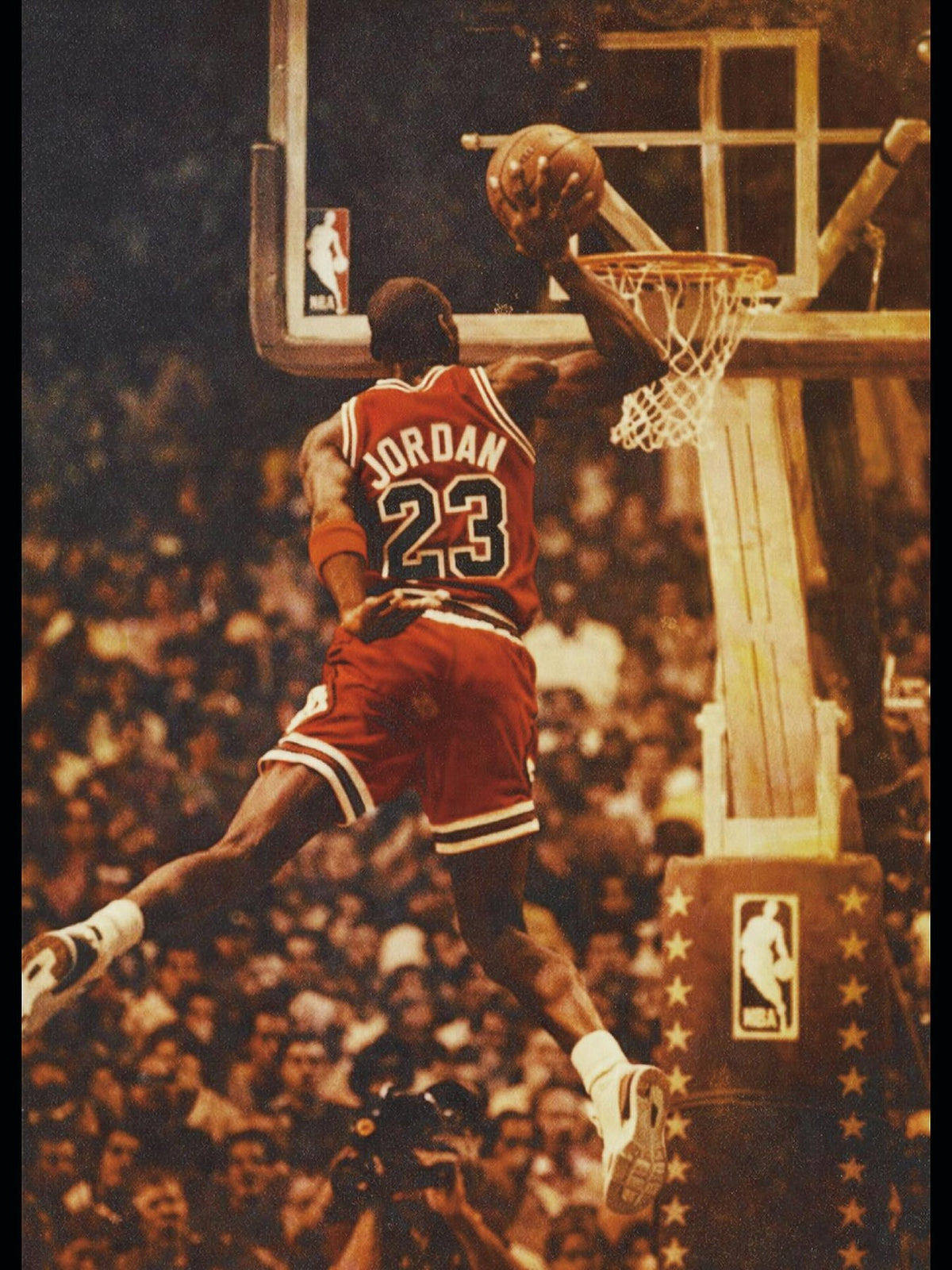 Michael Jordan sports poster print