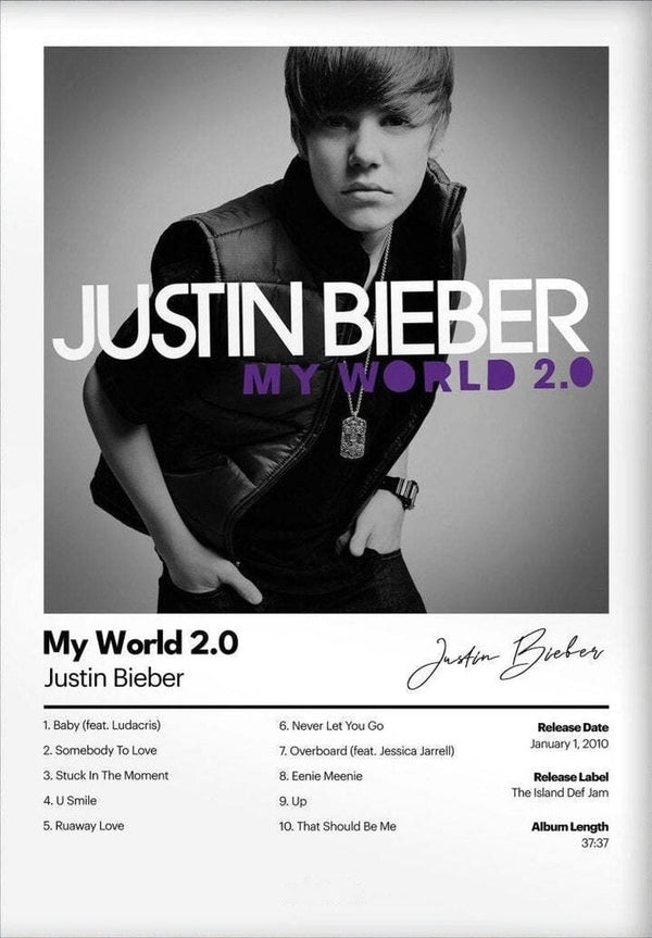 My World 2.0 Poster