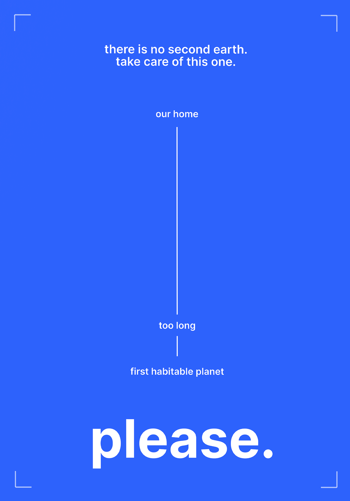 No Second Earth Blue