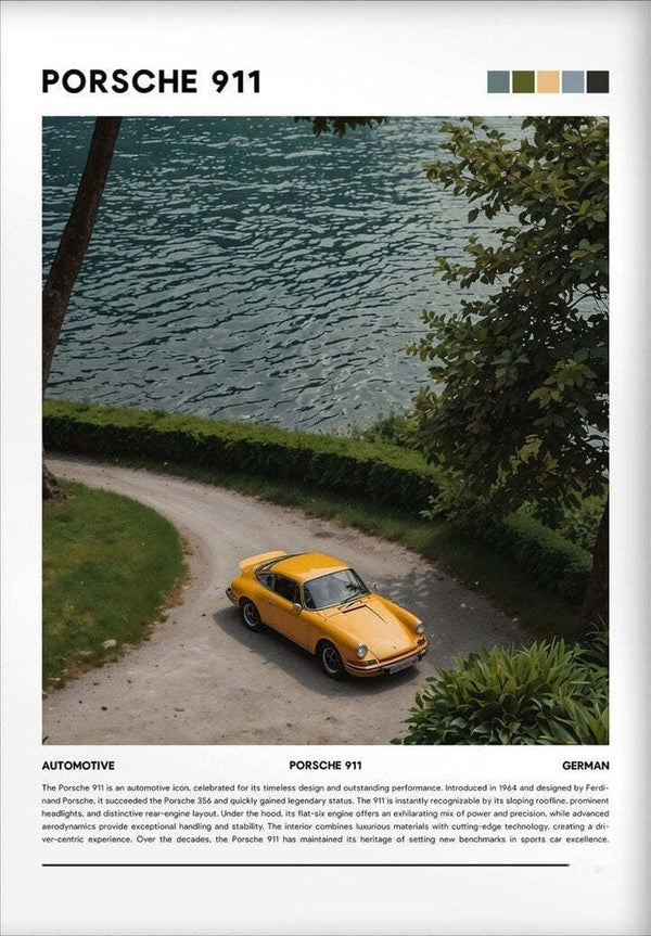 Porsche 911 Yellow