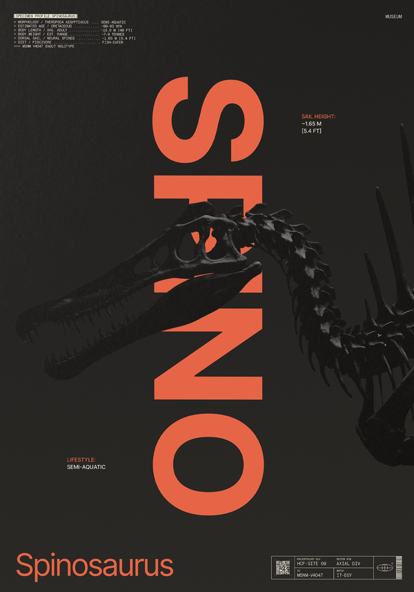 Spinosaurus Black