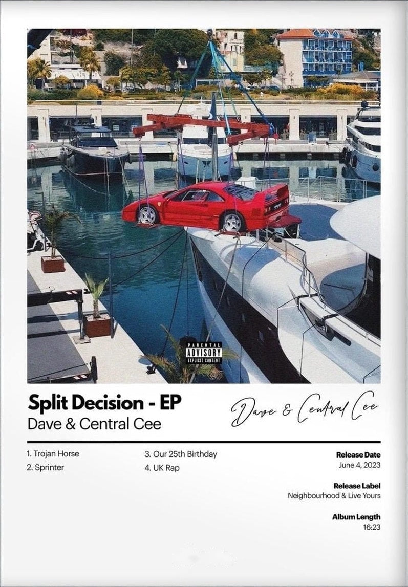 Split Decision EP Poster