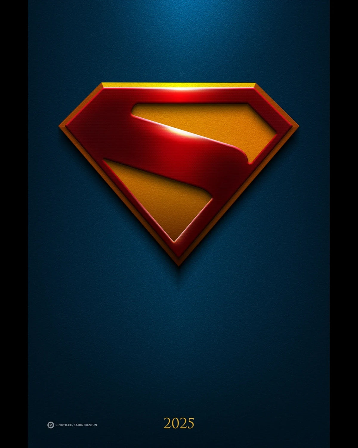 Superman — No. 2 superhero poster print