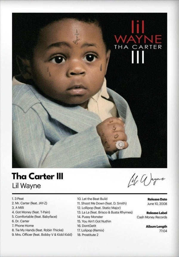 Tha Carter III Poster