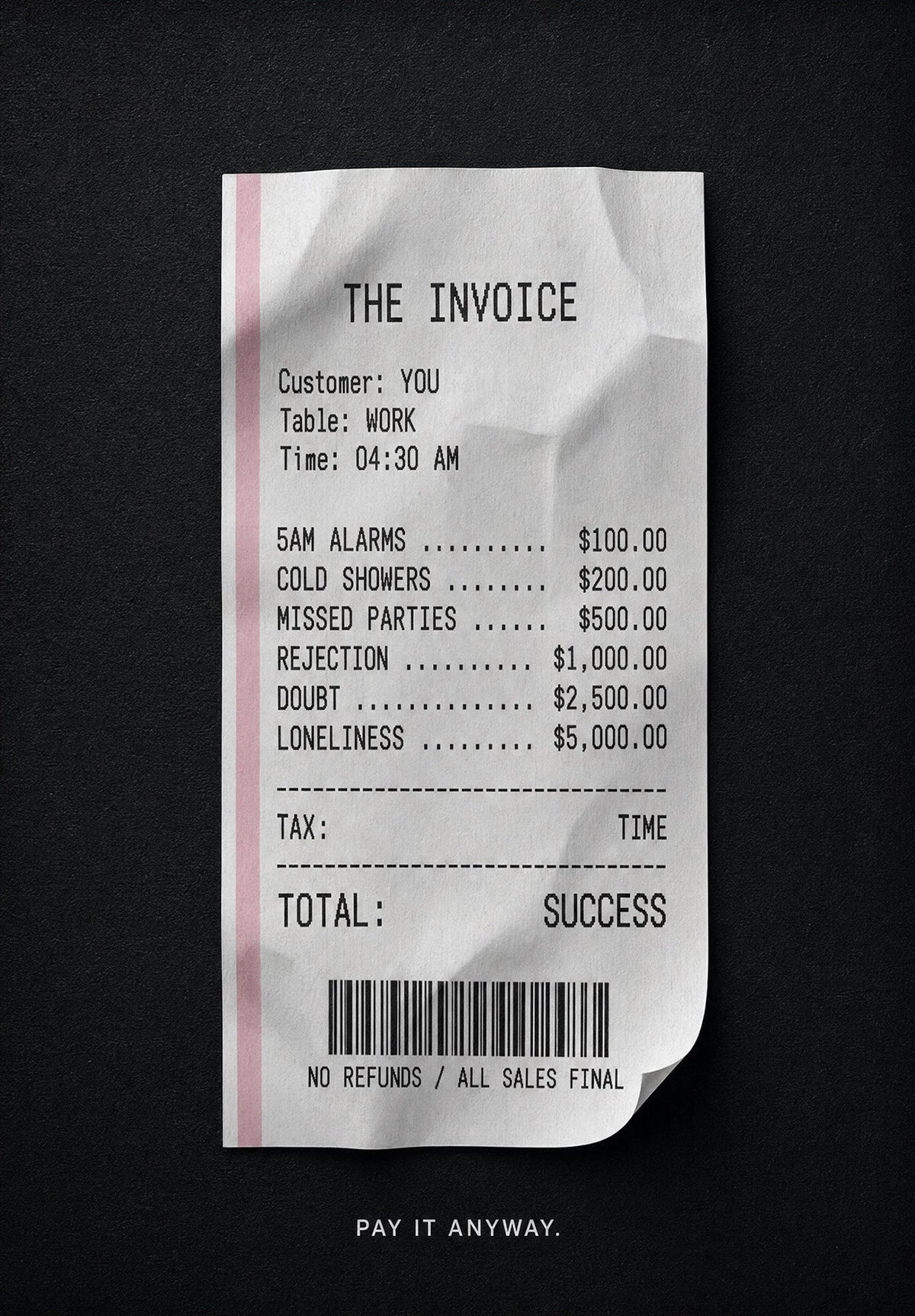 The Invoice
