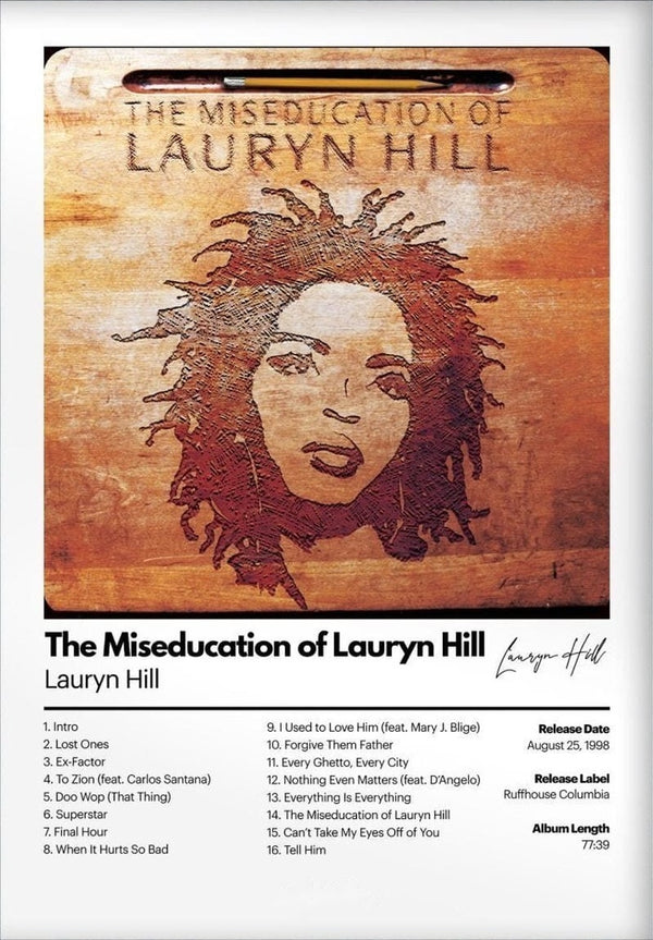 The Miseducation of Lauryn Hill Poster