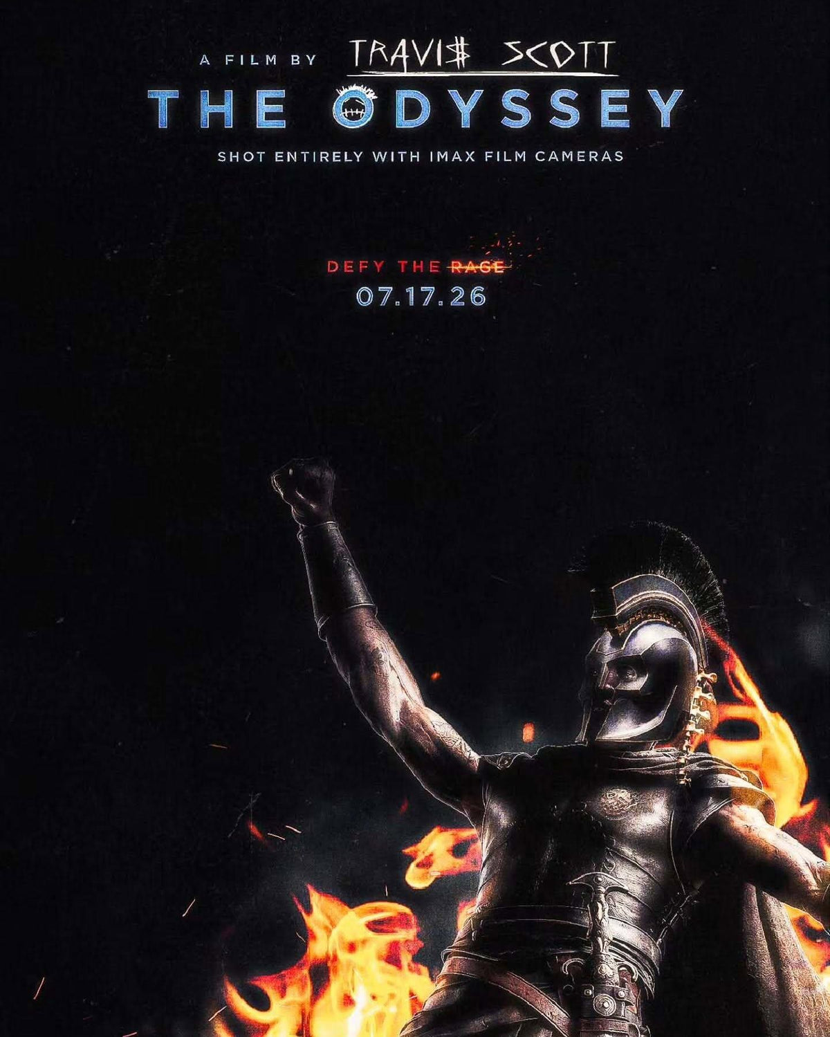 The Odyssey cinematic poster print