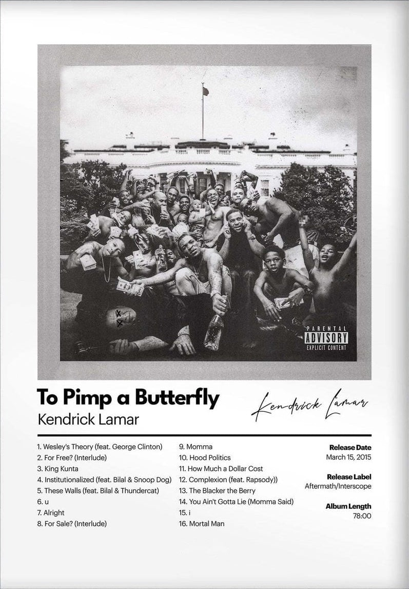 To Pimp a Butterfly Poster