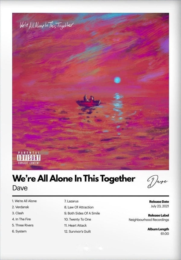 Were All Alone in This Together Poster