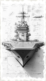 Aircraft Carrier Sketch thumbnail 1