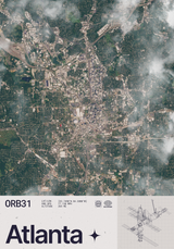 Atlanta Seen from Space thumbnail 1