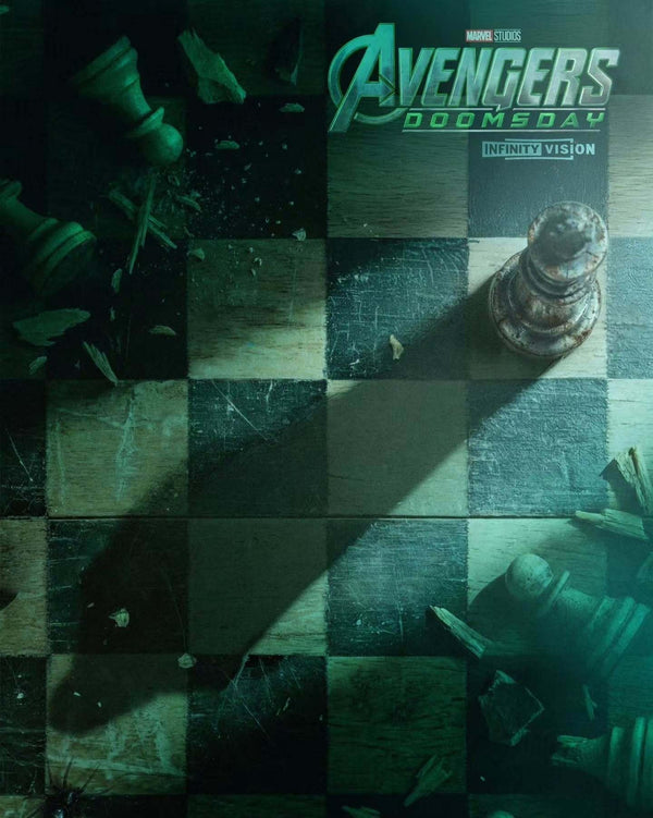 Avengers Doomsday — Infinity Vision superhero poster print