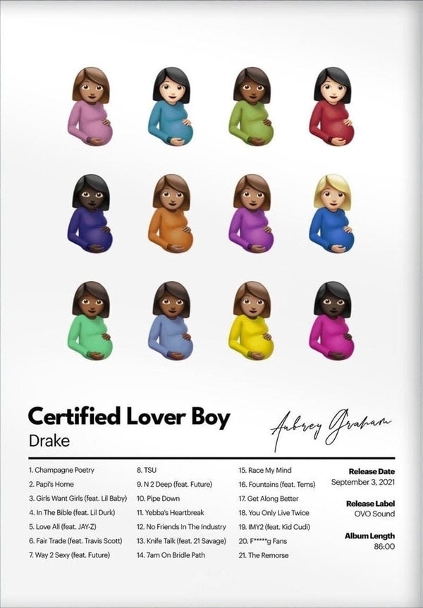 Certified Lover Boy Poster