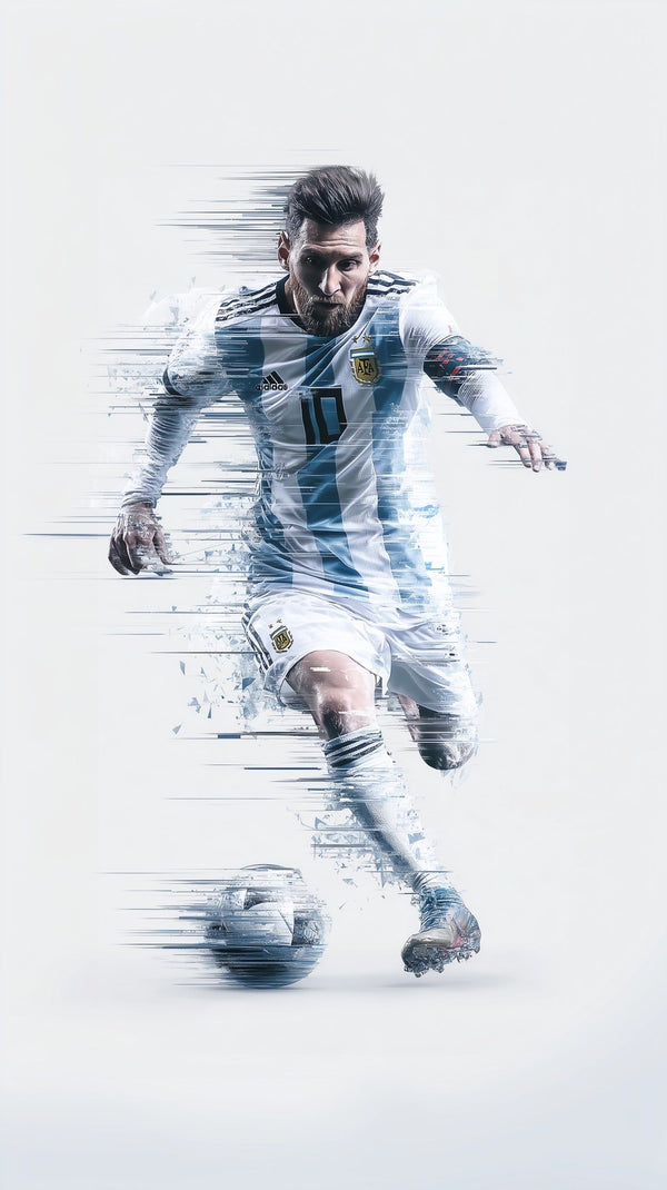 Cristiano Ronaldo — No. 4 sports poster print