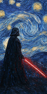 Darth Vader Starry Night thumbnail 1