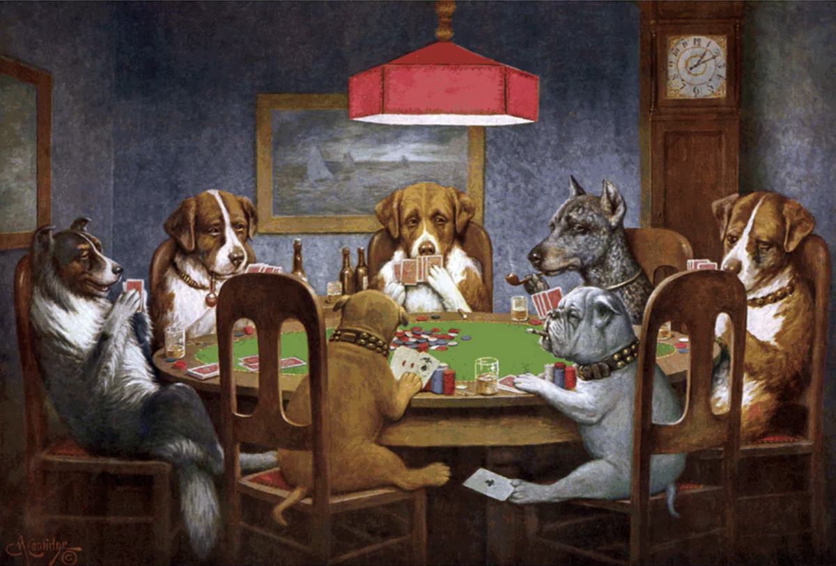 Dogs Playing Poker Classic