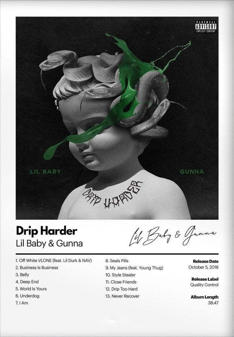 Drip Harder Poster