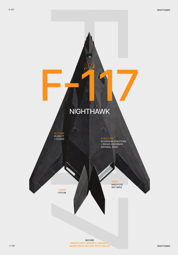 F-117 white