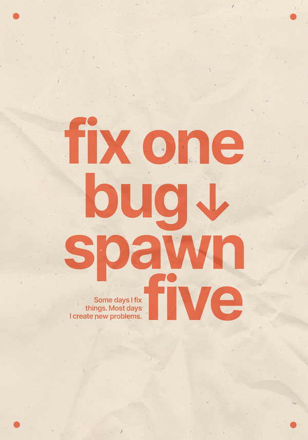 Fix One Bug Orange