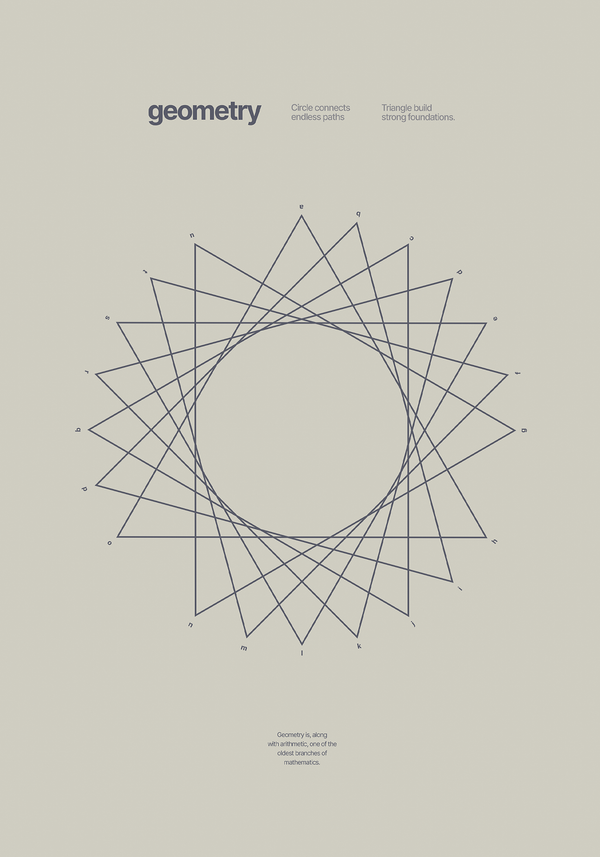 Geometry Triangle Grey
