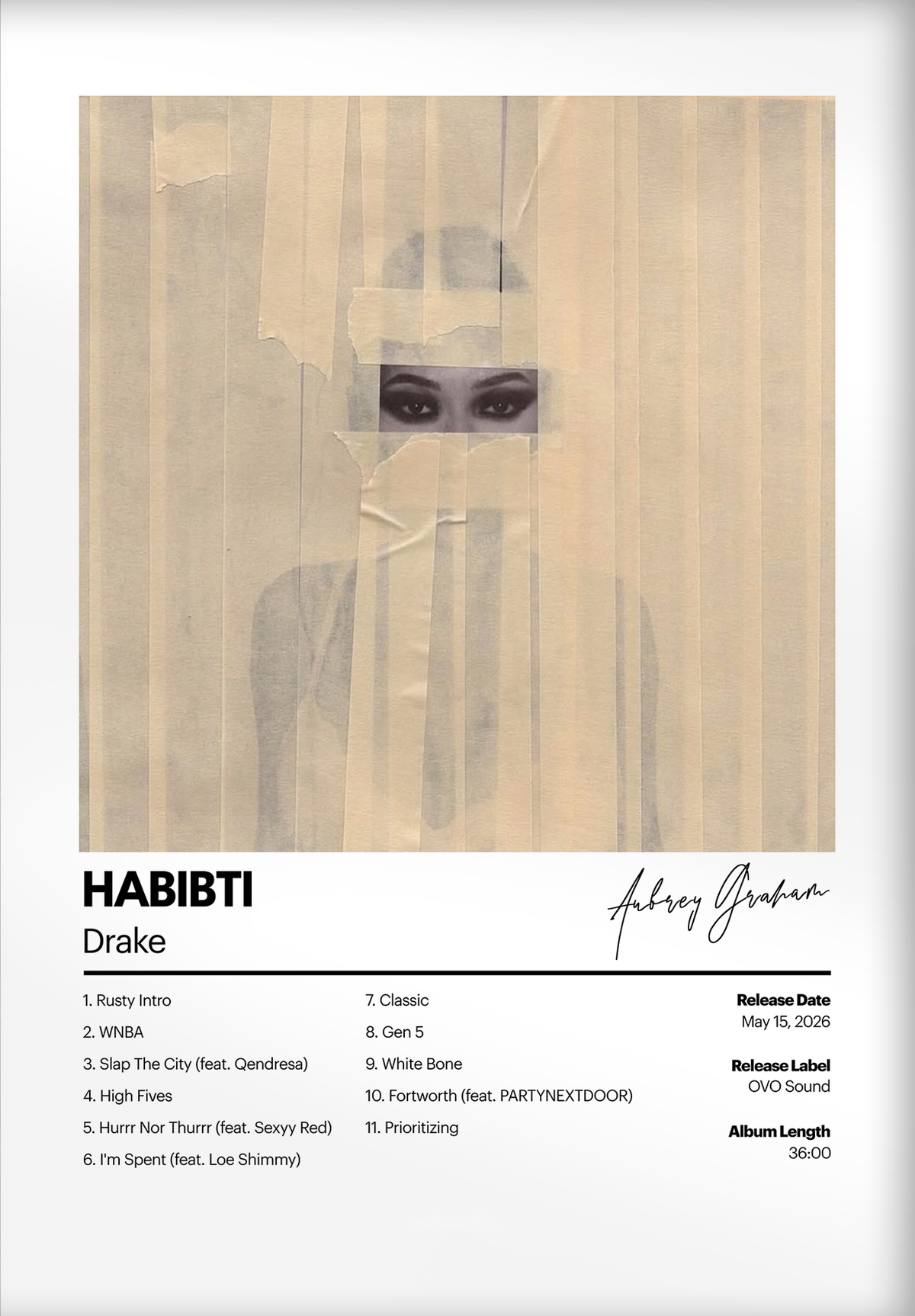 Habibti Poster