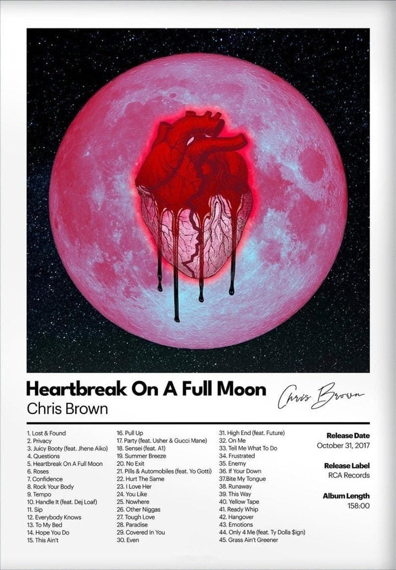 Heartbreak on a Full Moon Poster