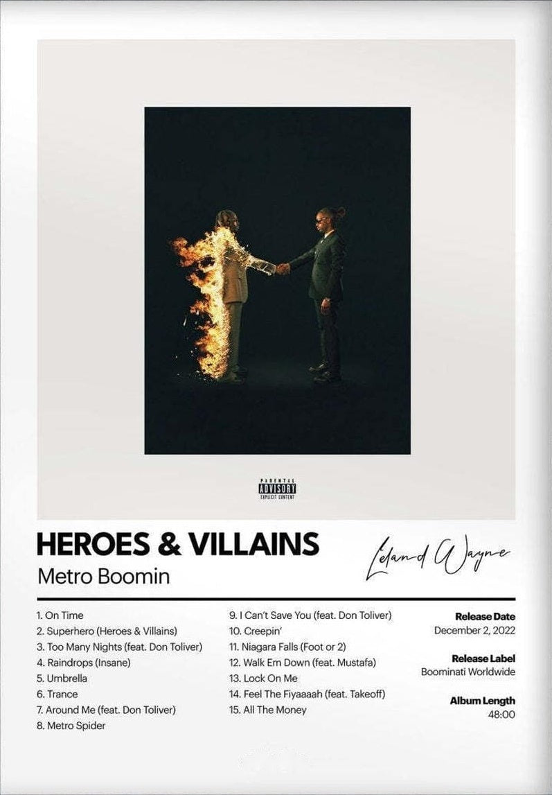 Heroes and Villains Poster