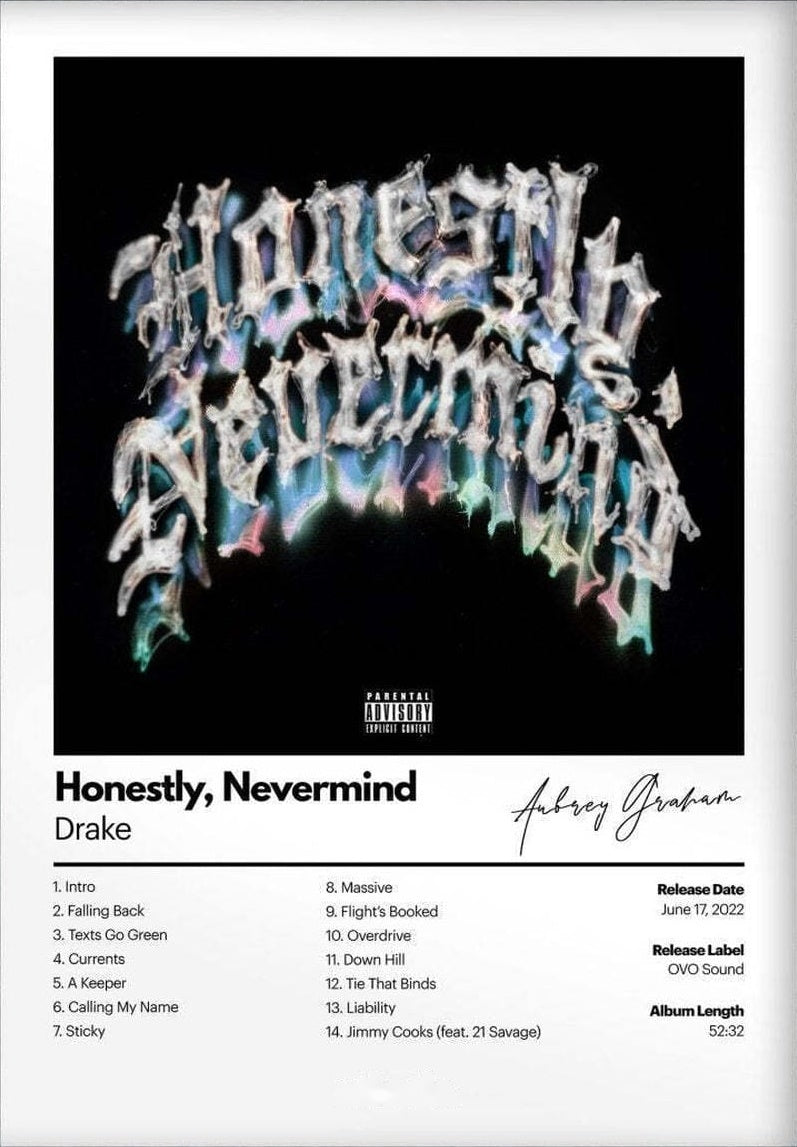 Honestly Nevermind Poster