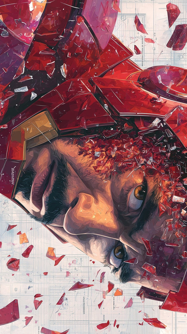 Iron Man — No. 3 superhero poster print