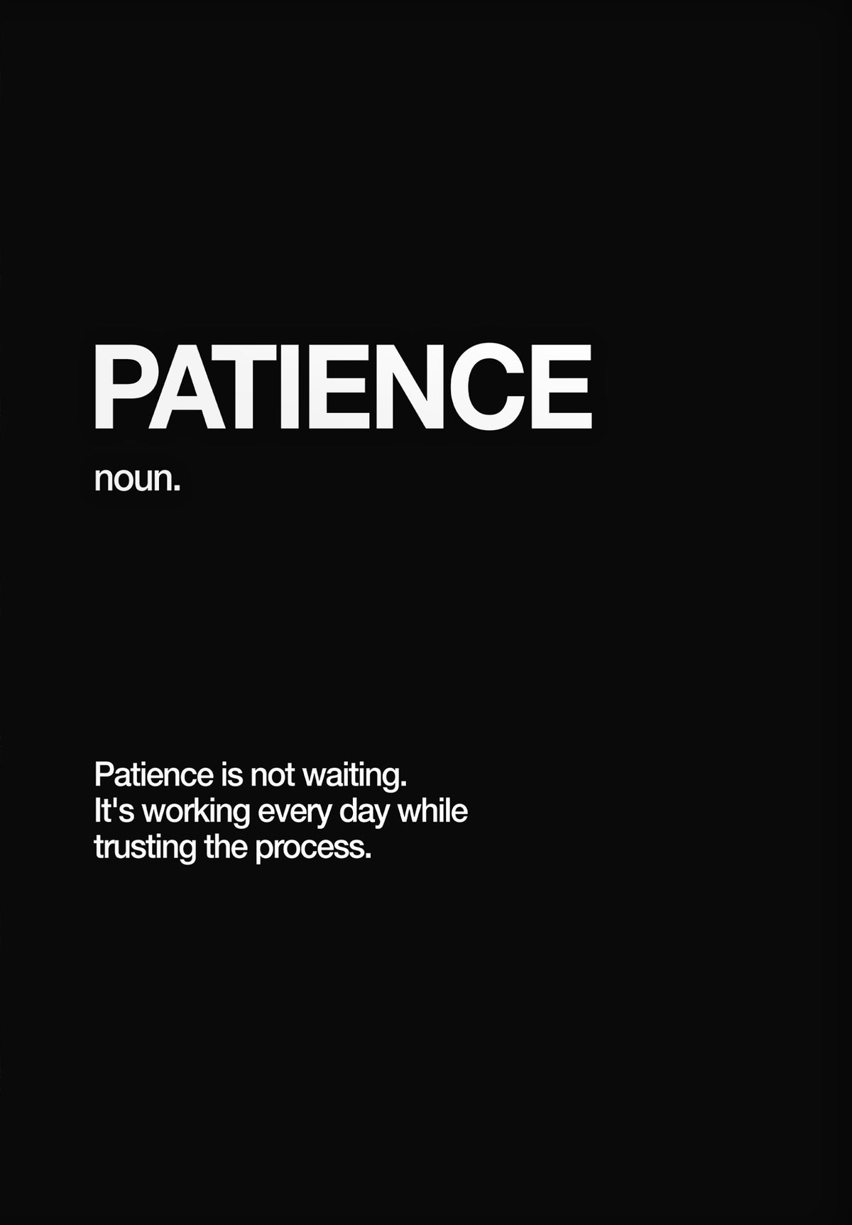 Patience
